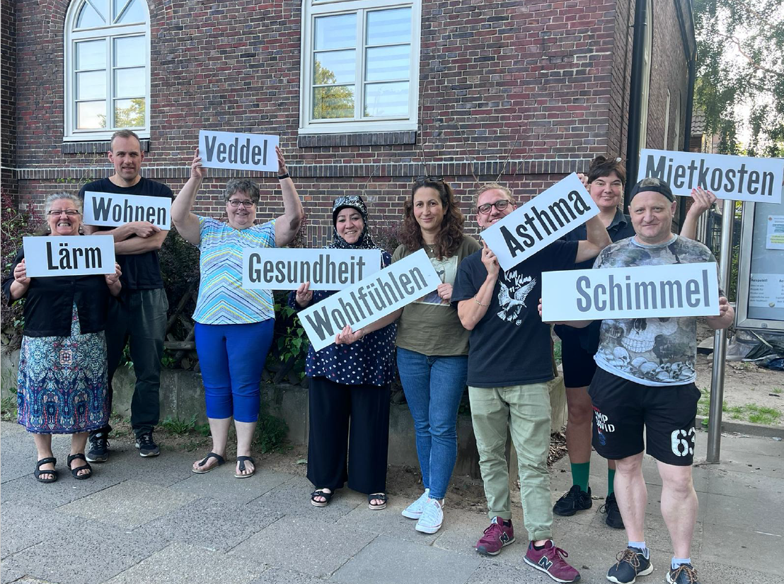 Nachgefragt Community Health Gesundheit und Wohnen auf der Veddel Auf die Plätze!